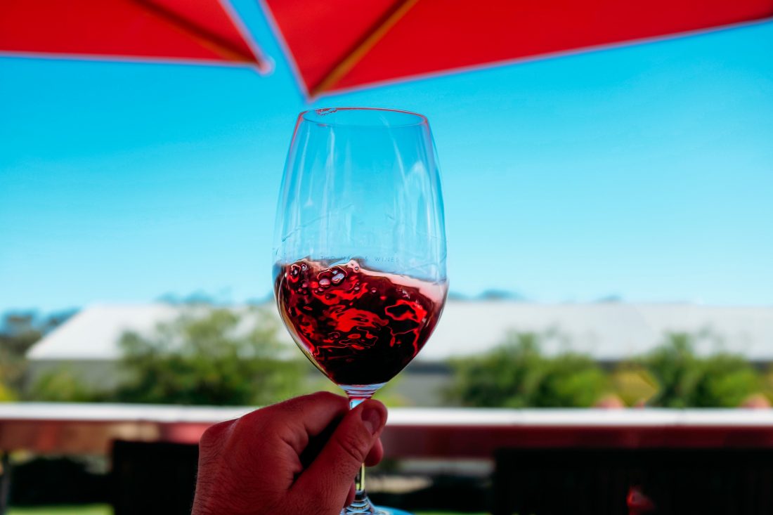 Glass of Red Wine