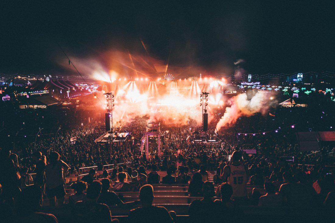 Crowd at Concert Festival