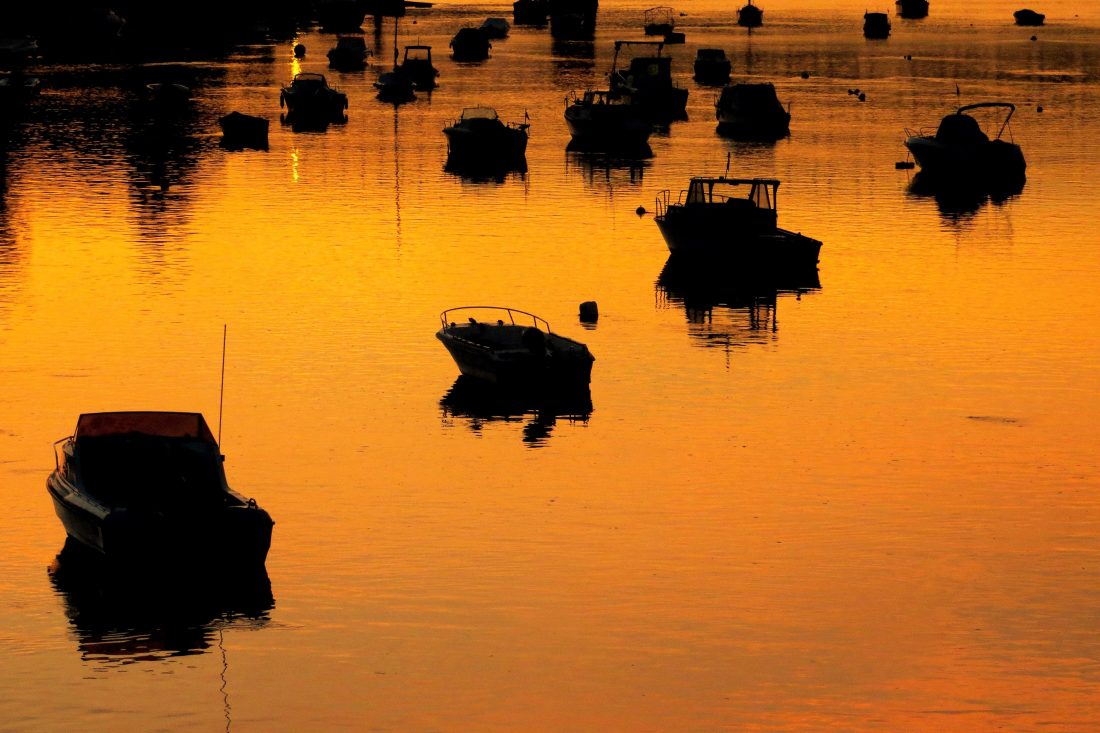 Boats at Sunset
