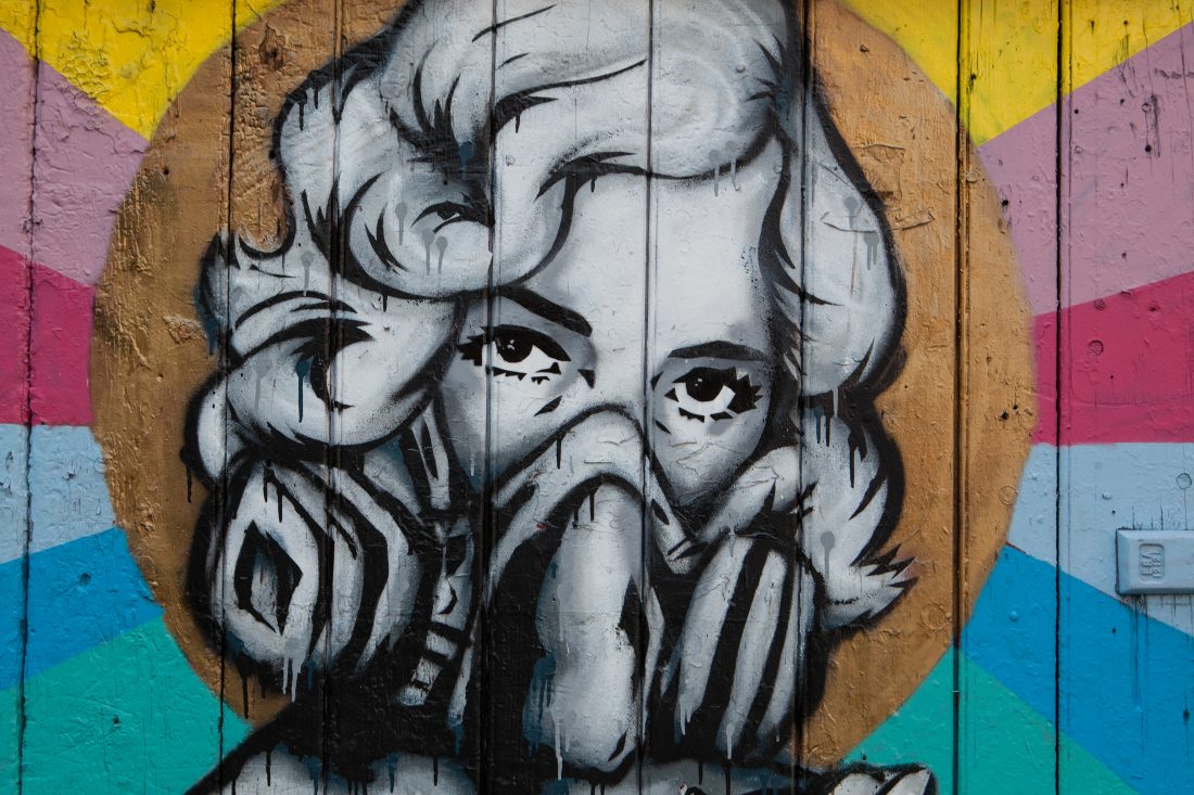 Masked Woman, London