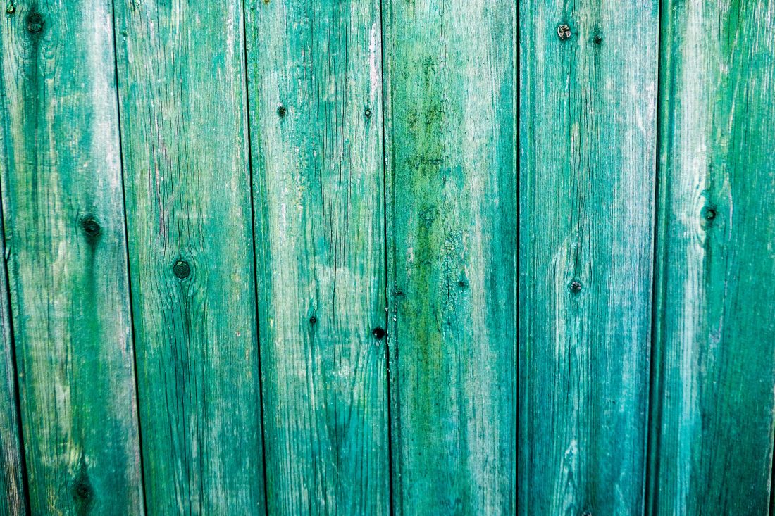 Green Wood Fence