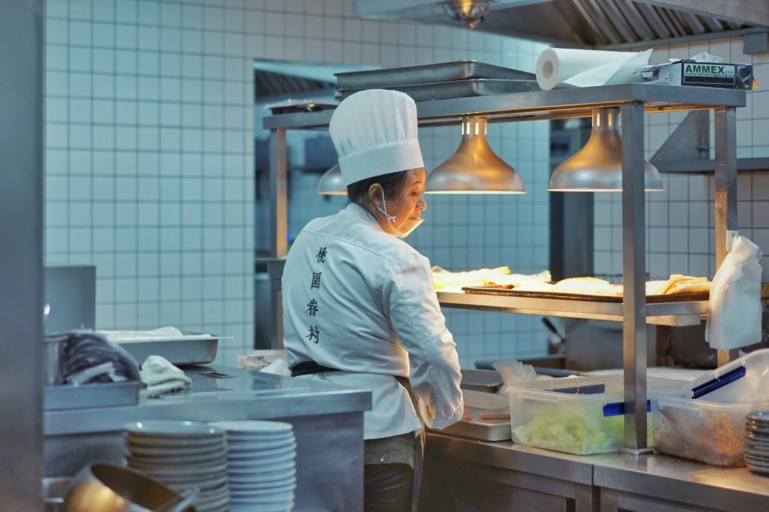 Chef in Kitchen