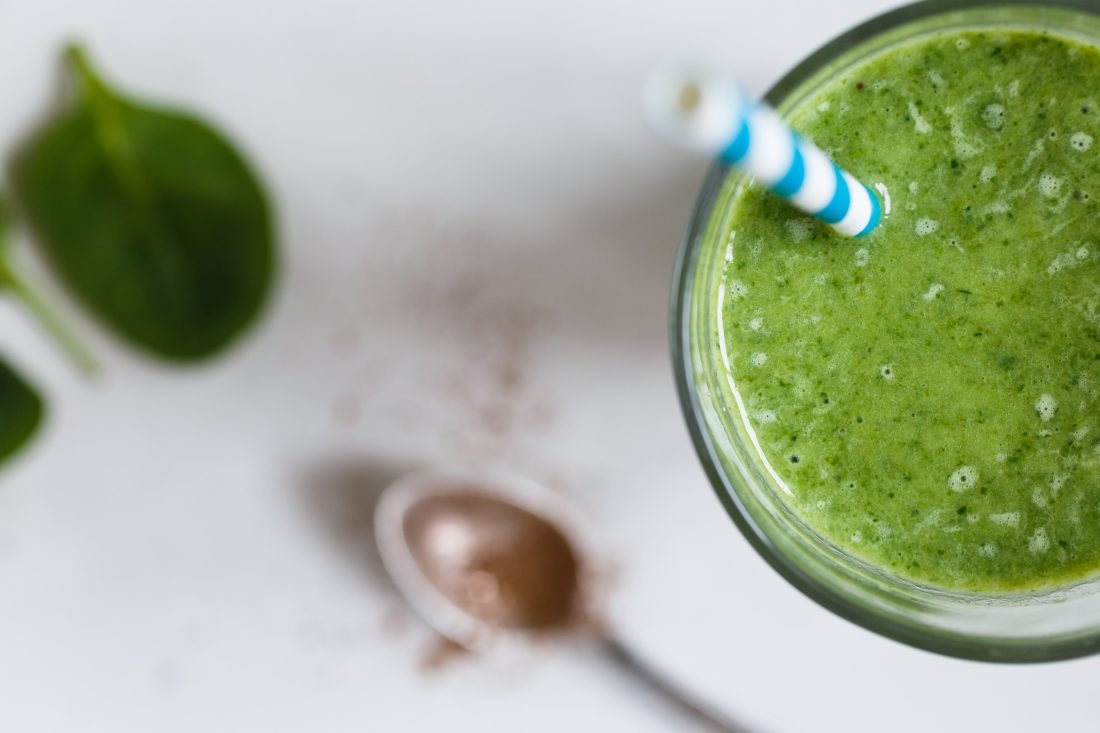 Smoothie & Straw