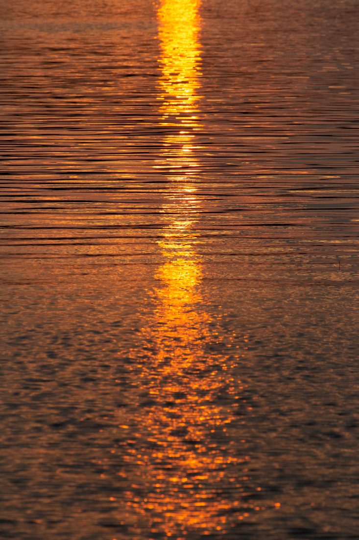 Sunset Water Reflection