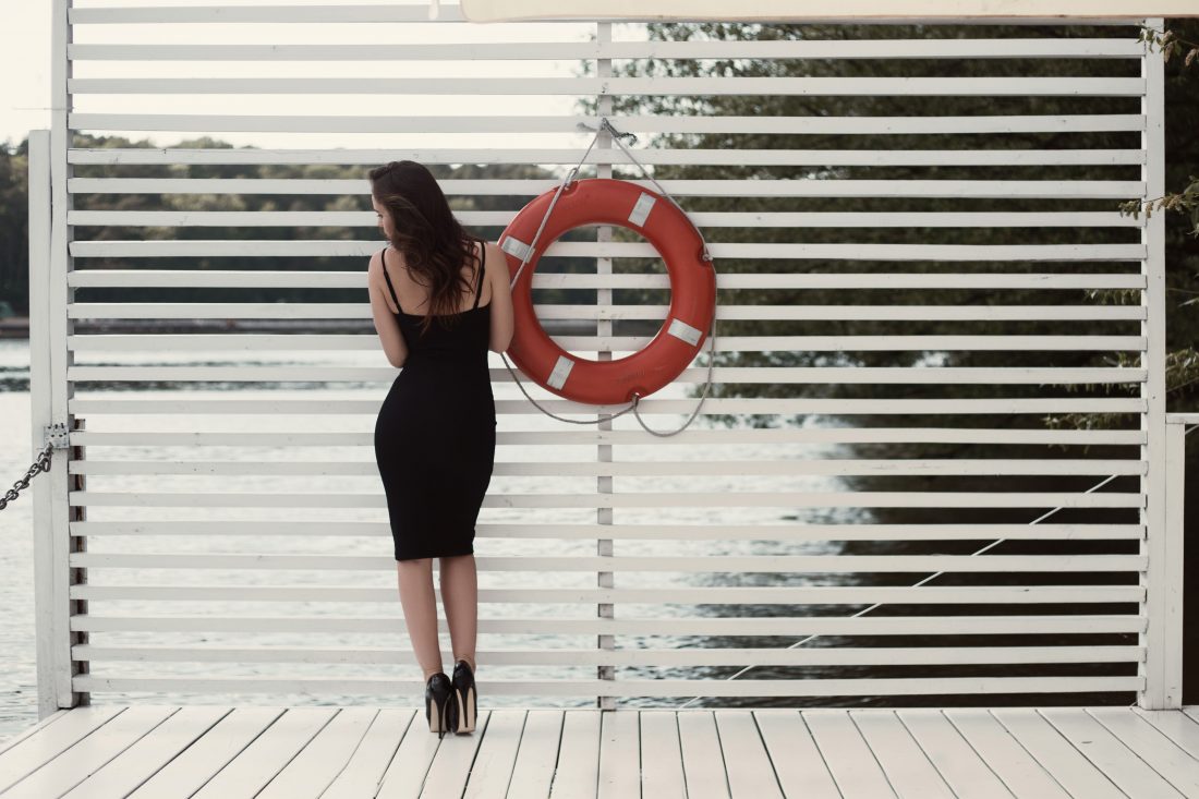 Girl in Dress