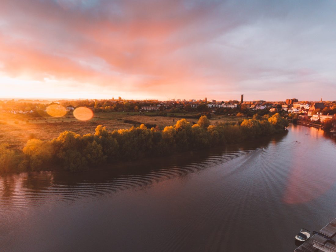 Sunset River
