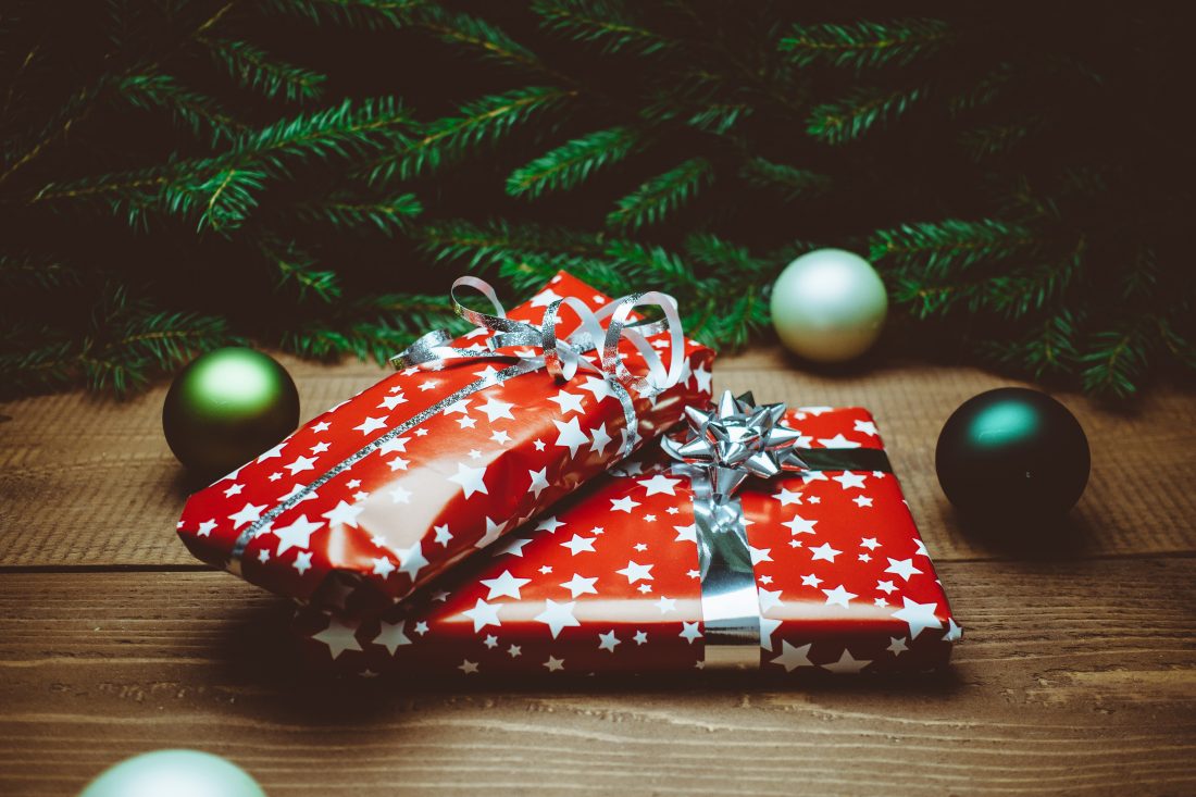 Christmas Presents Under Tree
