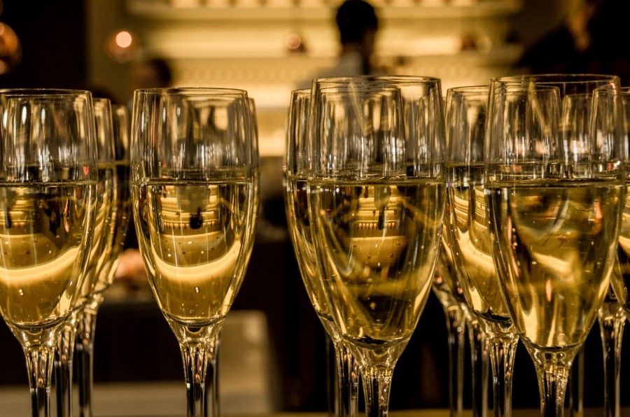 Champagne glasses