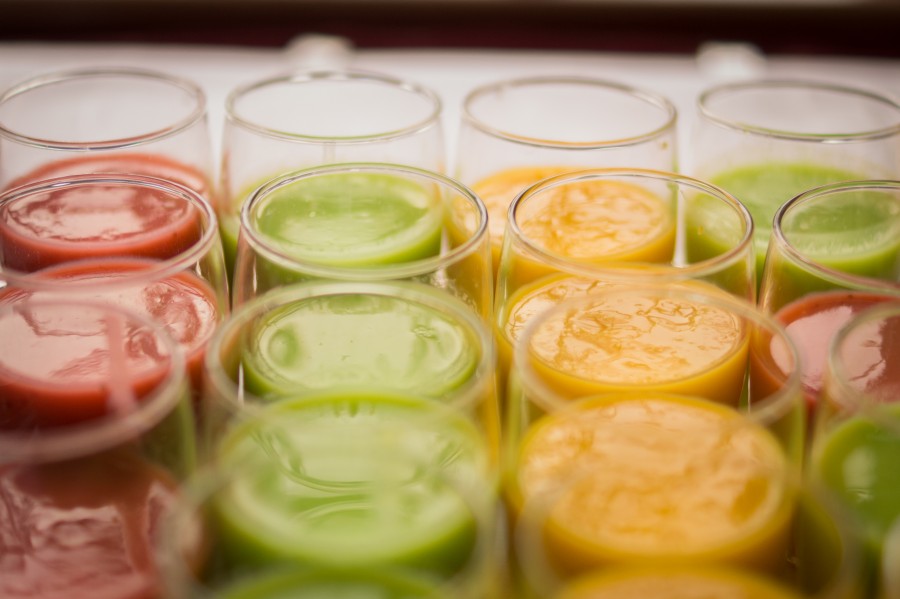 Colorful drinks