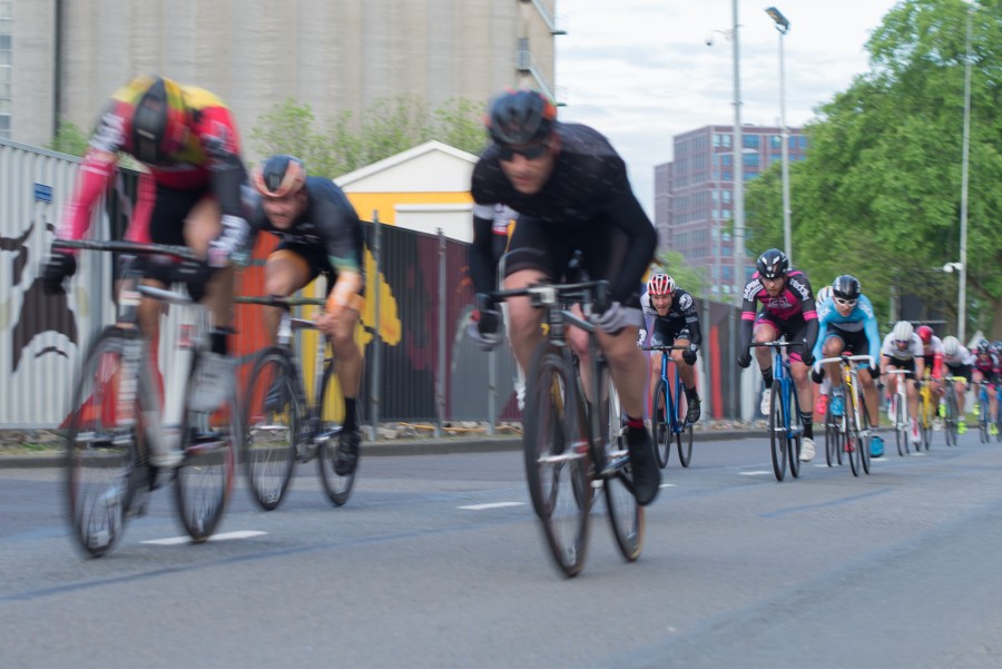 Race cyclists