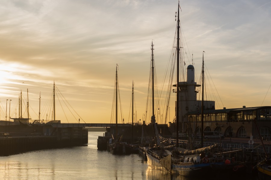 At the harbour