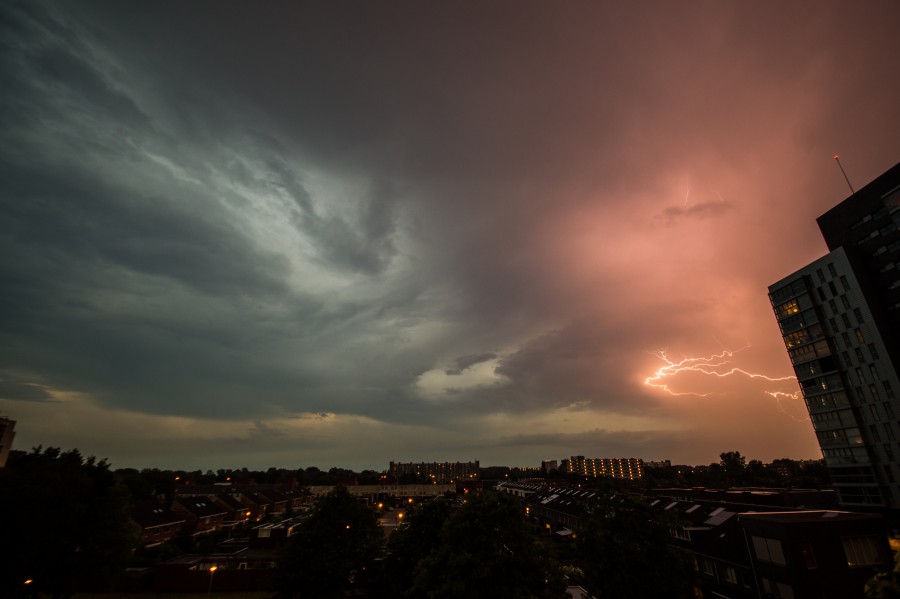Colorful lightening