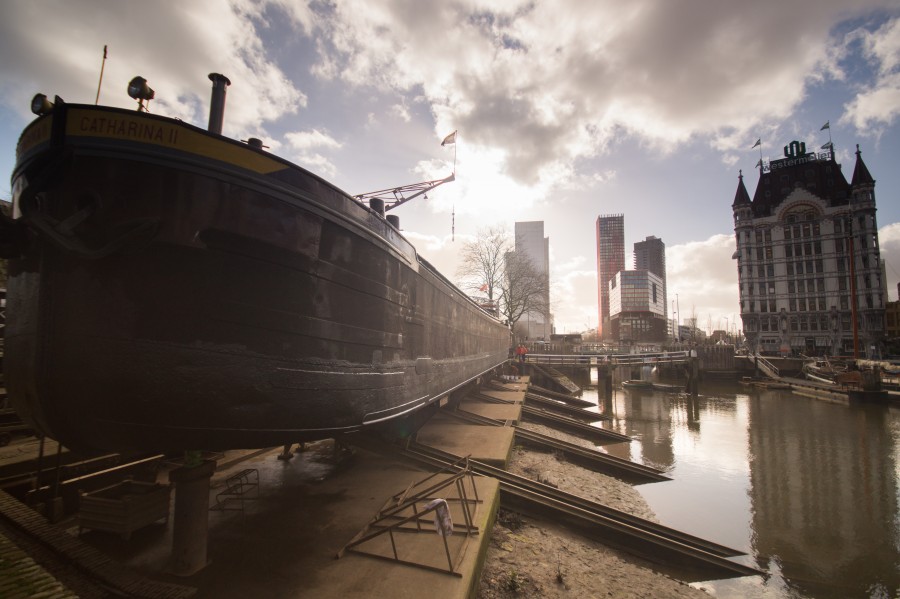 Ship on the dock