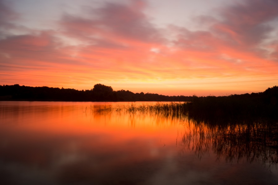 Sunrise at the lake