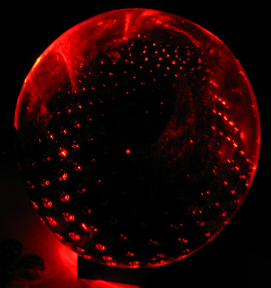 red glow