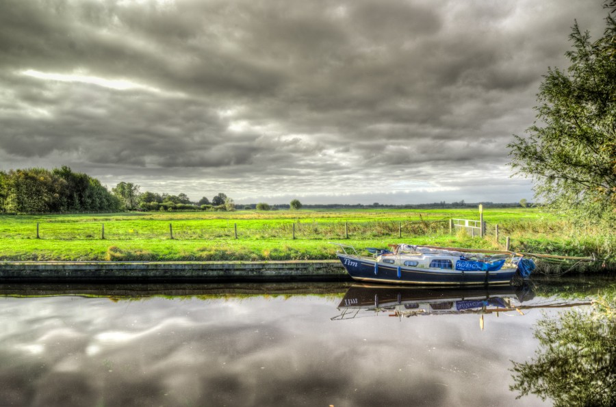 Boat resting