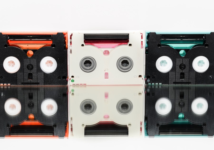 Mini DV cassettes