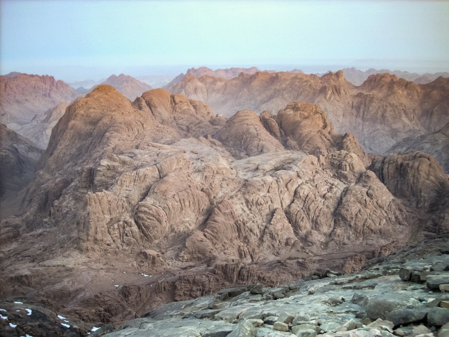 View from mount Sinaï