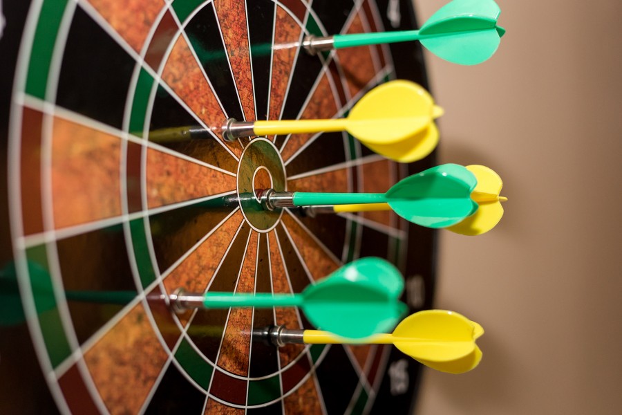 Magnetic Dartboard