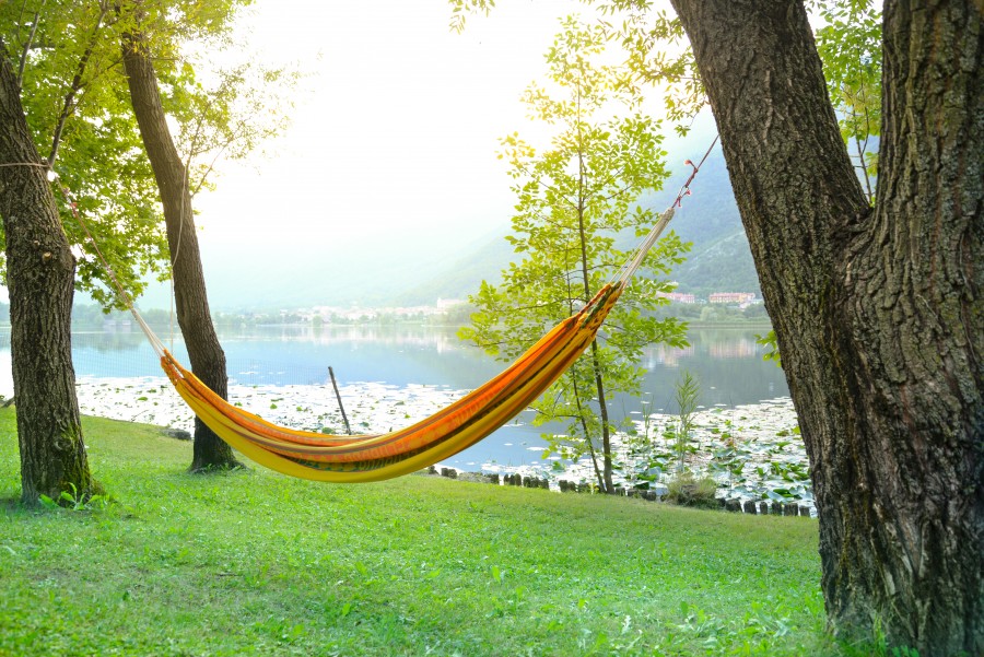 Hammock by the lake