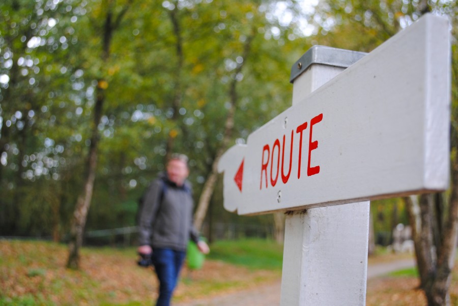 Route sign