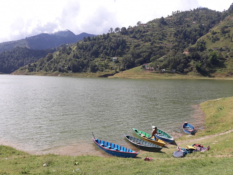 Boating at Kulekhani
