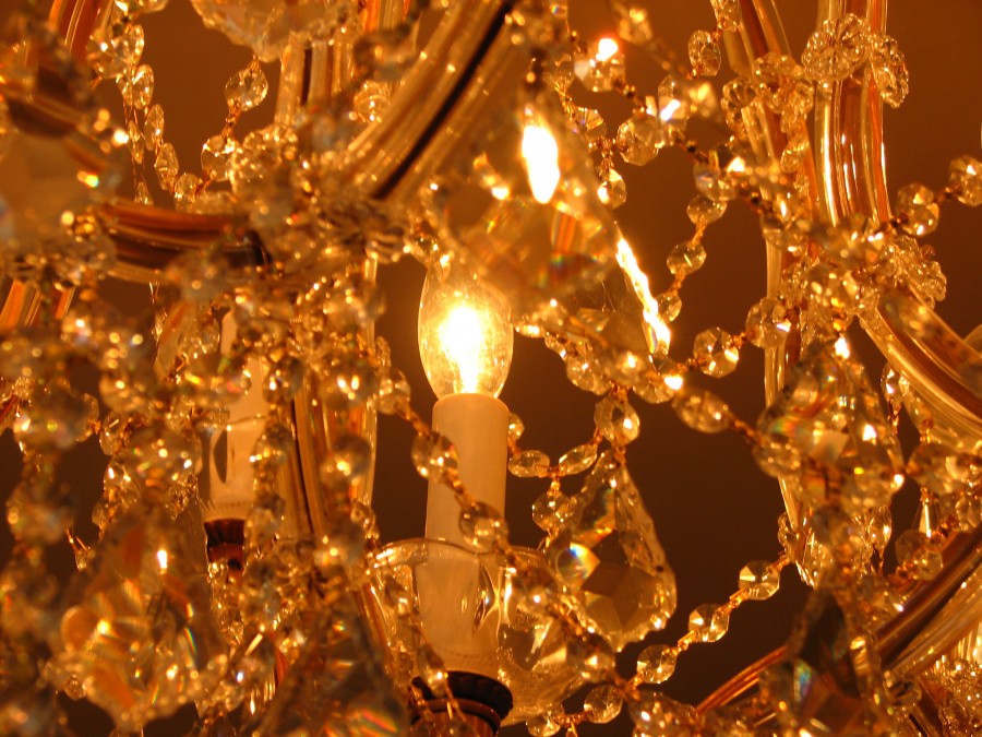 chandelier closeup