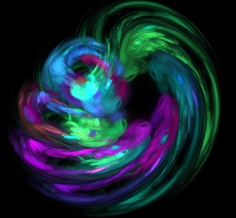 Apophysis flame fractal 49
