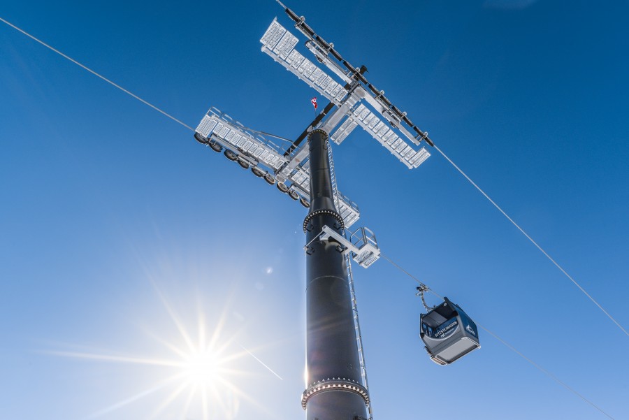 Ski gondola