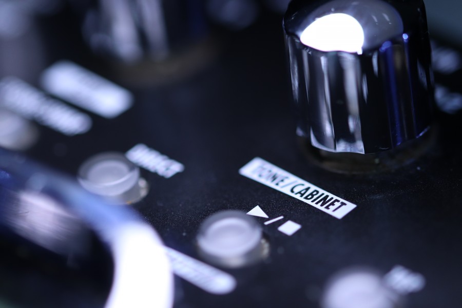 Knobs of music equipmment