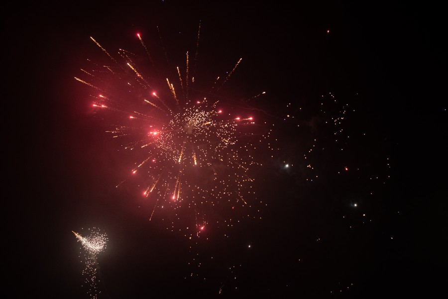 Exploding rockets