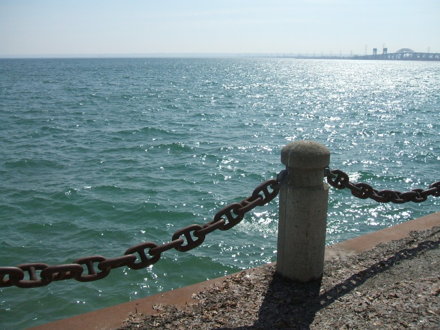 At the sea
