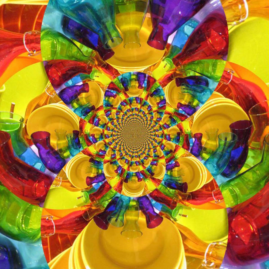 bottle kaleidoscope