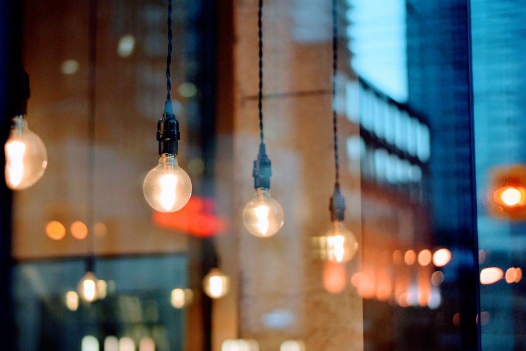 Light Bulbs Shop Window City