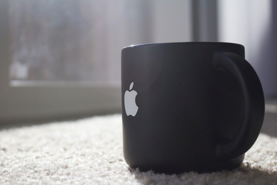 Black Mug Apple