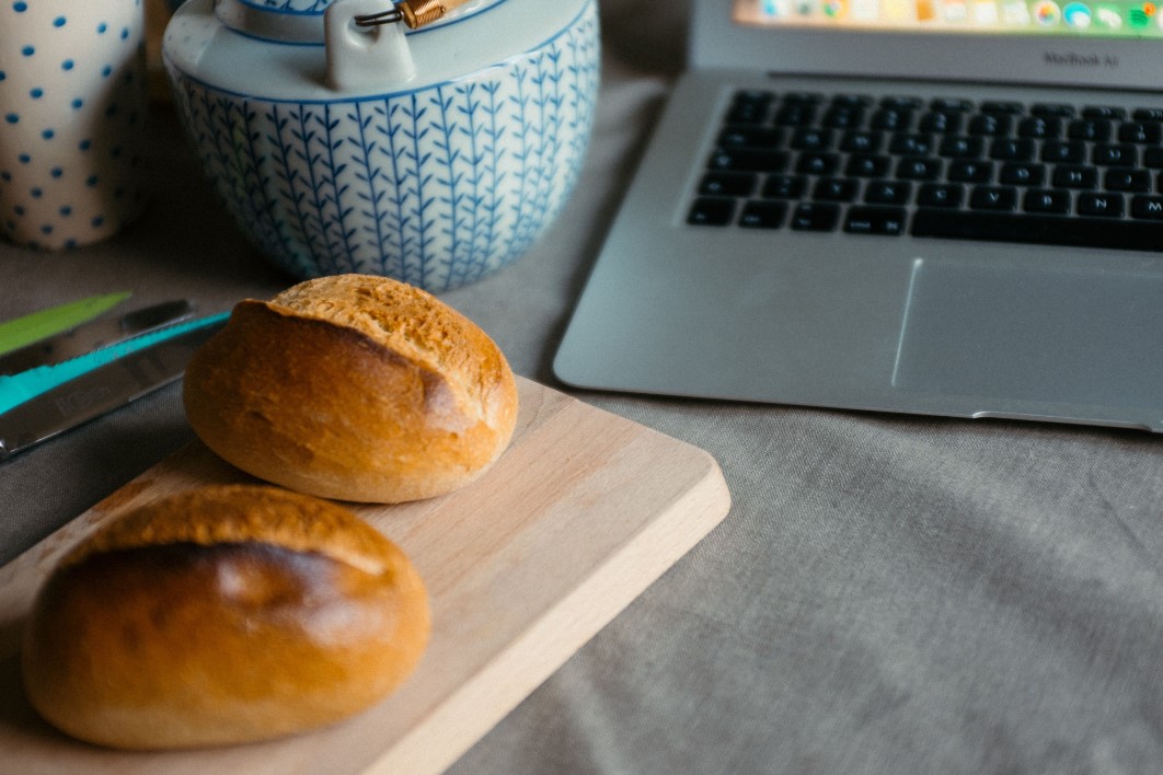 Fresh Bread Rolls MacBook Pro