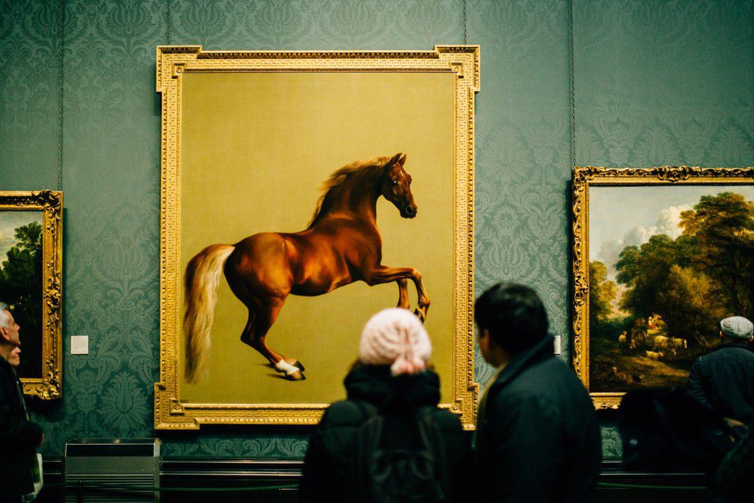 People at Art Gallery