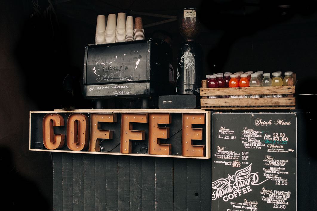 Rustic Coffee Sign