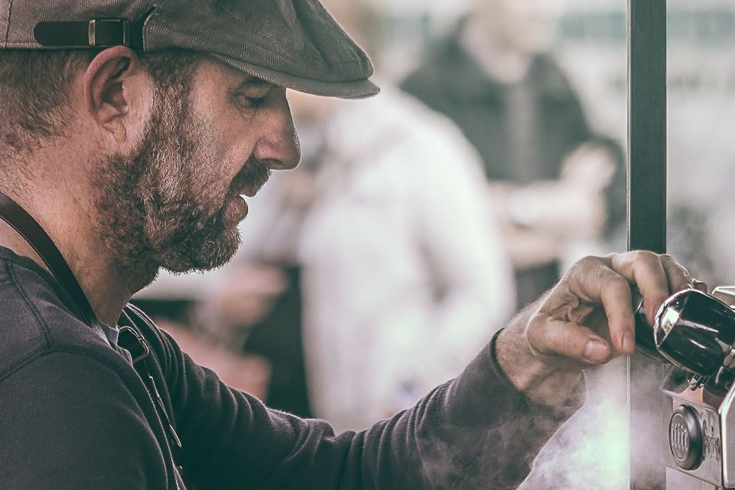 Barista Making Coffee