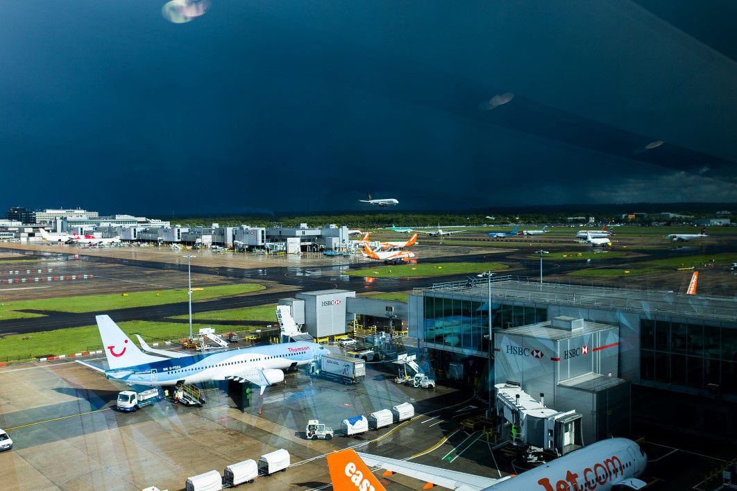 Airport Sun Storm