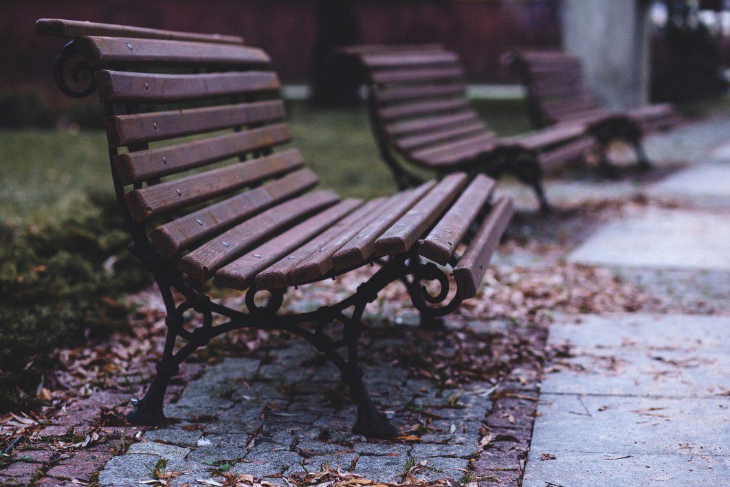 Empty Benches in Park