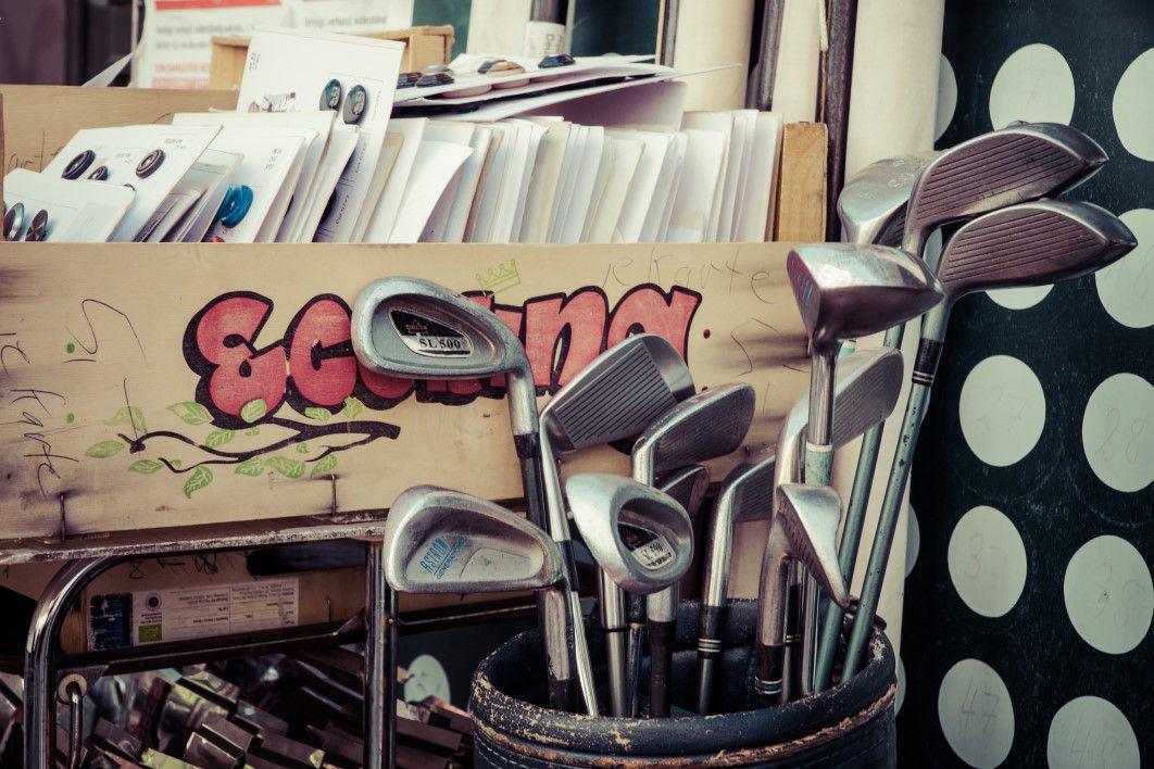 Flea Market Golf Clubs