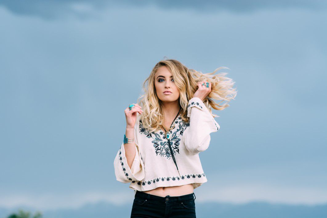 Blonde Model