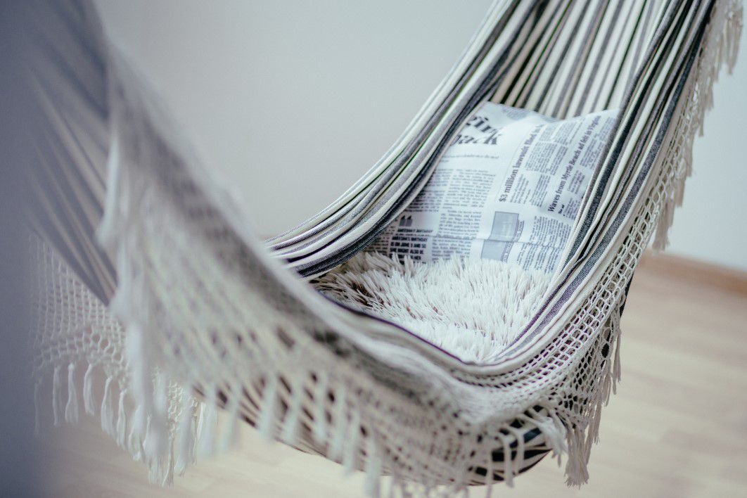 White Hammock Relax