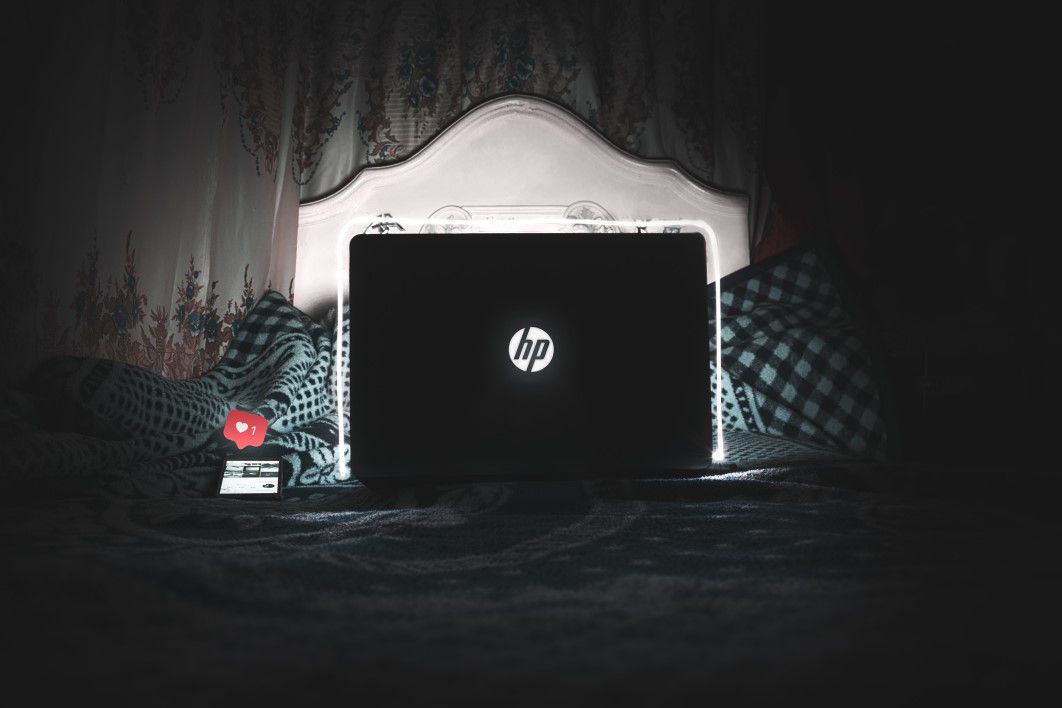 Laptop Bed Illuminated