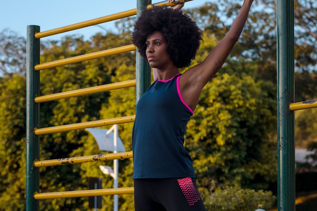Female Model Workout