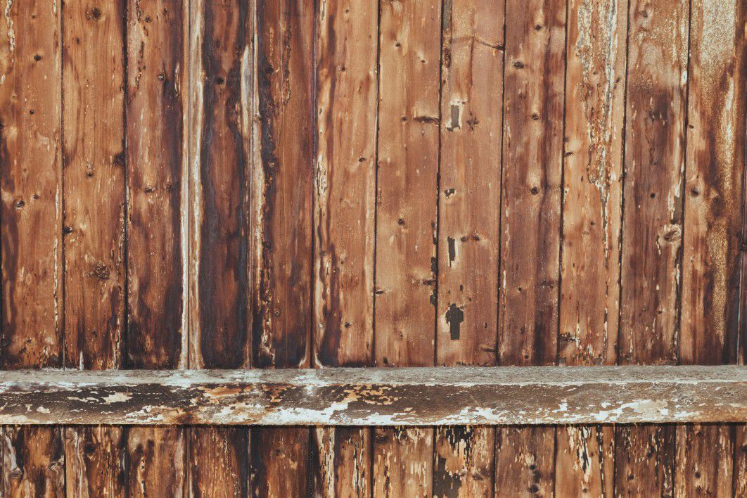 Vintage Brown Fence