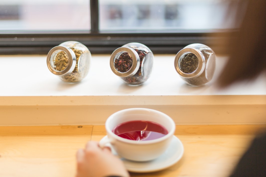 Red Tea Leaves