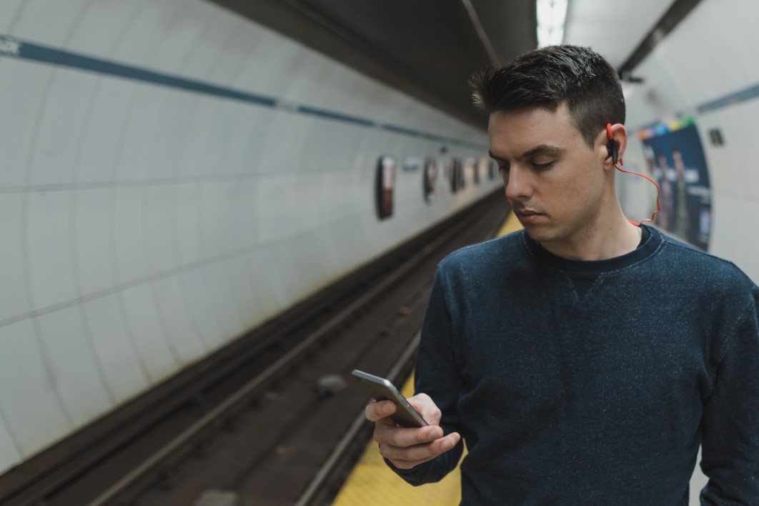 Subway Man Phone