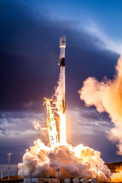 Space Rocket Flames